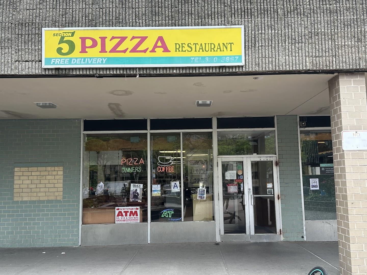 Section 5 Pizza